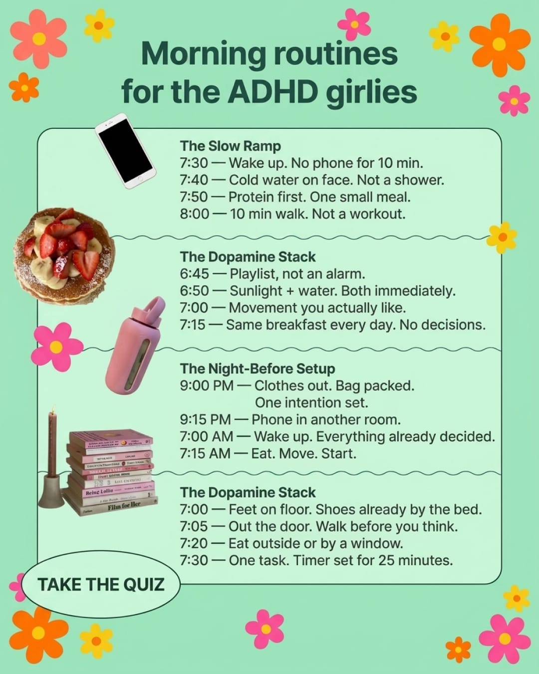 An ADHD morning routine that actually sticks