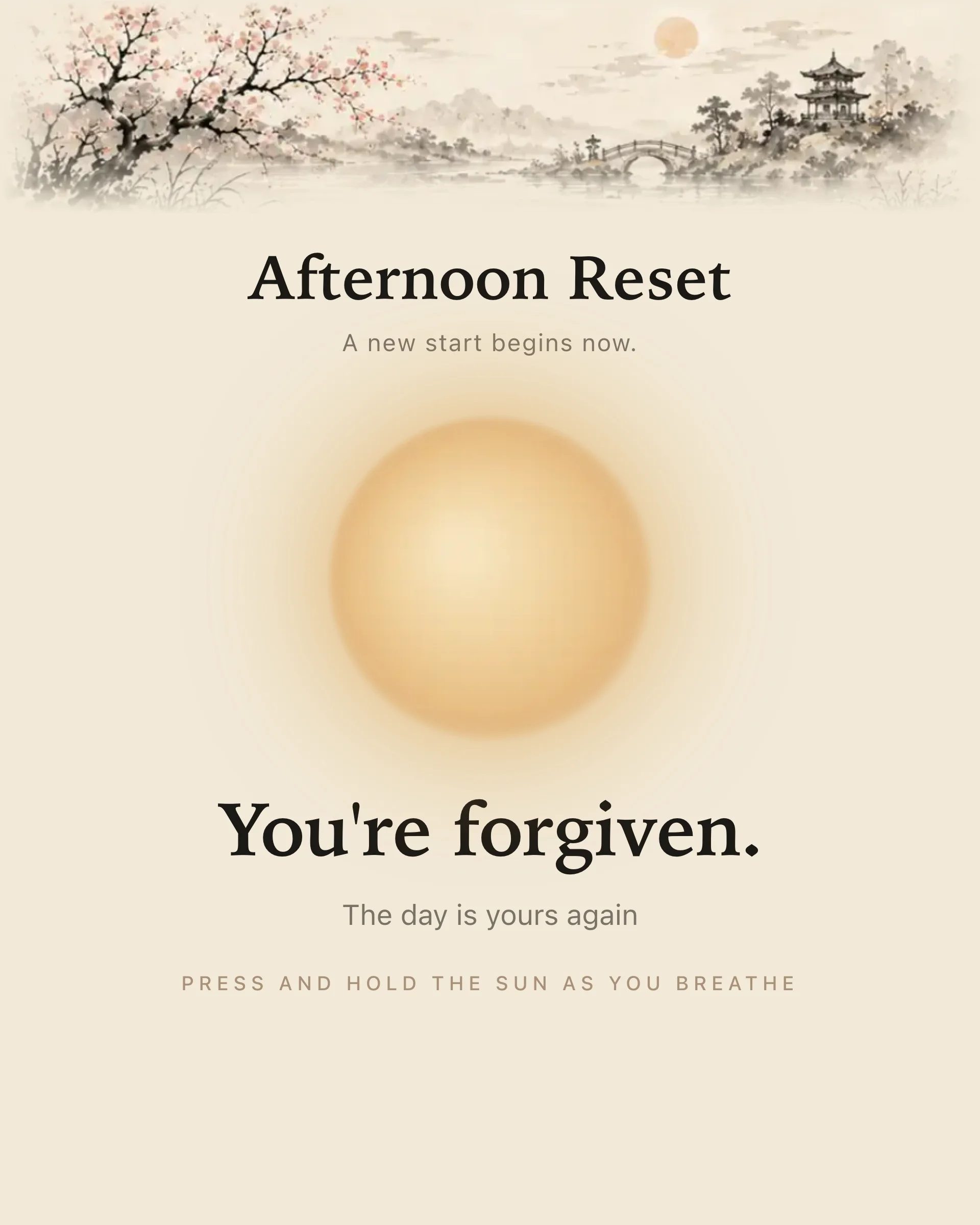 Afternoon Reset — Wellness & Routines interactive worksheet preview